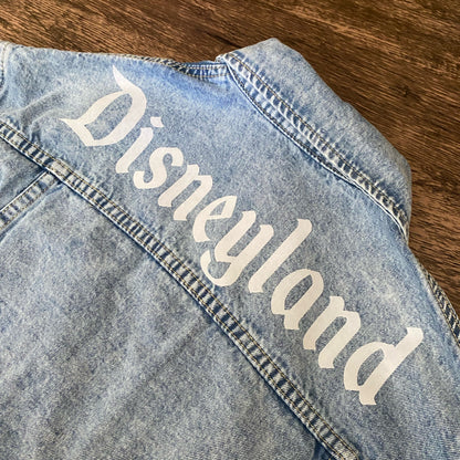 Disneyland Mickey Denim Jacket 10-12, 14