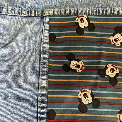 Disneyland Mickey Denim Jacket 10-12, 14