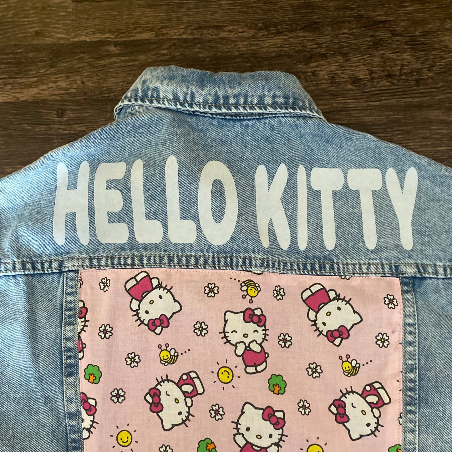 Hello Kitty Denim Jacket 10-12, 14