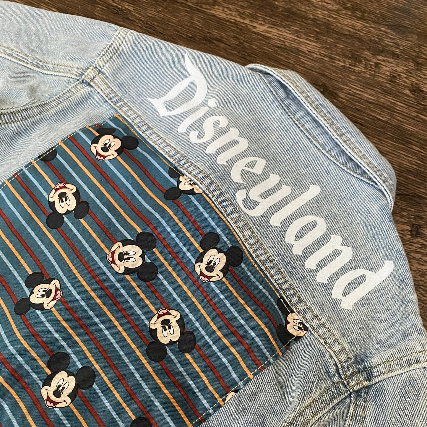 Disneyland Mickey Denim Jacket