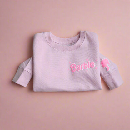 Barbie Crew Sweater (3t-7)